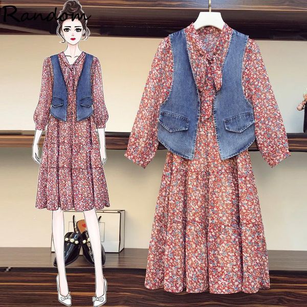 plus size tracksuits women suit dress 2021 floral print and demin jacket vest coat two piecet set matching outfits clothes, Black
plus size tracksuits women suit dress 2021 floral print and demin jacket vest coat two piecet set matching outfits clothes, Black