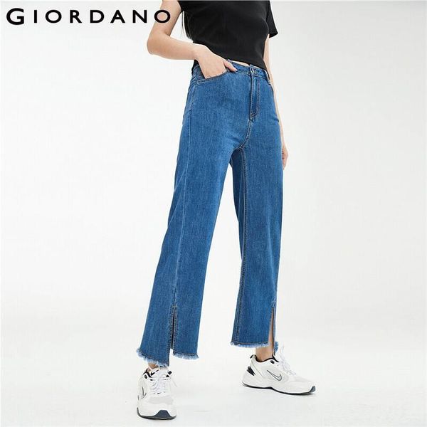 giordano women jeans irregular split cuffs wide-leg button closure casual calca feminina 18421204 women's, Blue
giordano women jeans irregular split cuffs wide-leg button closure casual calca feminina 18421204 women's, Blue