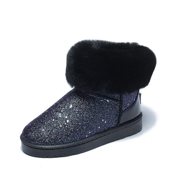 boots winter waterproof 2021 snow women shoes warm furry plush slip-on footwear sequined cloth women's, Black
boots winter waterproof 2021 snow women shoes warm furry plush slip-on footwear sequined cloth women's, Black