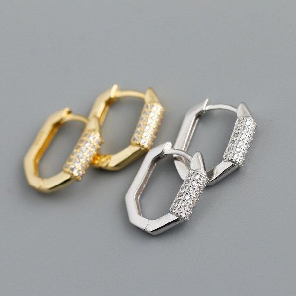 jazaz punk hollow 925 sterling silver luxury pave zircon geometric ear buckle for women fashion charming party earring hoop & huggie, Golden;silver
jazaz punk hollow 925 sterling silver luxury pave zircon geometric ear buckle for women fashion charming party earring hoop & huggie, Golden;silver