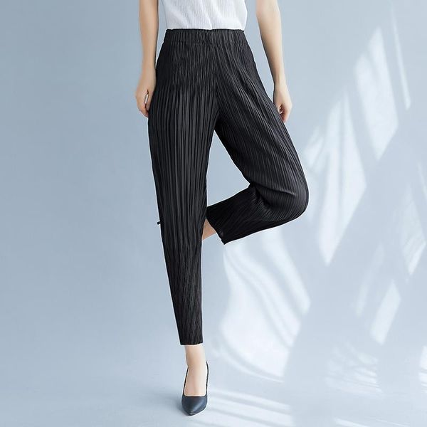 women's pants & capris women casual carrot summer autumn high waist slimming all-match harem black gray khaki miyak pleated, Black;white
women's pants & capris women casual carrot summer autumn high waist slimming all-match harem black gray khaki miyak pleated, Black;white