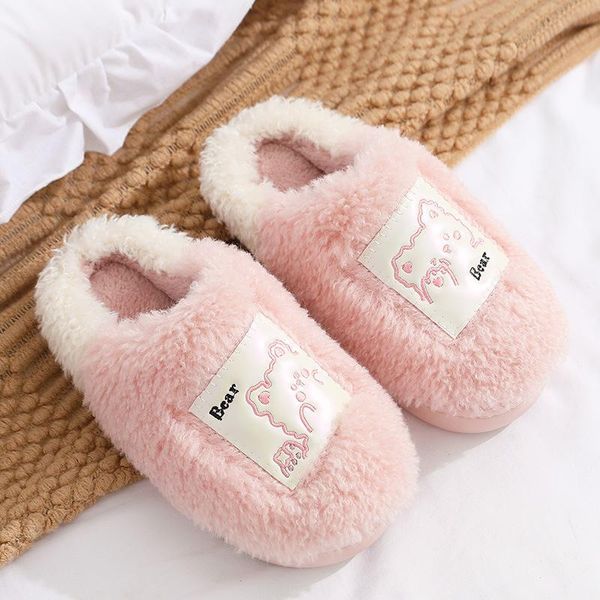 slippers fashion winter for man indoor cartoon women fluffy soft plush platform shoes couples home cotton slides, Black
slippers fashion winter for man indoor cartoon women fluffy soft plush platform shoes couples home cotton slides, Black