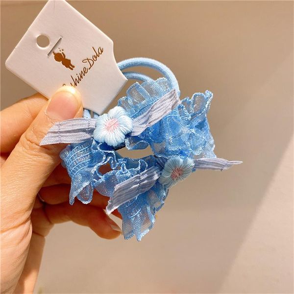 hair accessories girls net yarn bow ring flowers rubber band head rope baby ties headdress for children fashion, Slivery;white
hair accessories girls net yarn bow ring flowers rubber band head rope baby ties headdress for children fashion, Slivery;white