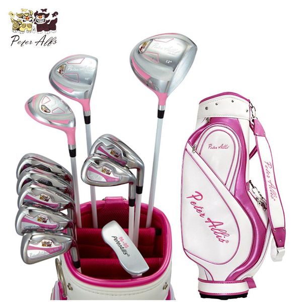 complete set of clubs peterallis brand golf. women golf irons graphite shafts or club full