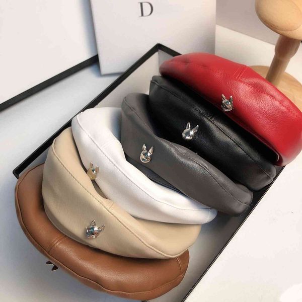 designer version net red anna same beret female autumn versatile pu leather octagonal fashion rabbit painter hat, Blue;gray
designer version net red anna same beret female autumn versatile pu leather octagonal fashion rabbit painter hat, Blue;gray