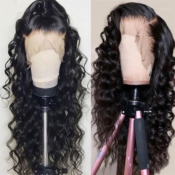 remy black natural hairline soft part 150% density 22 24inch long deep wave t 13x4 lace front human hair wig for women wigs1, Black;brown
remy black natural hairline soft part 150% density 22 24inch long deep wave t 13x4 lace front human hair wig for women wigs1, Black;brown