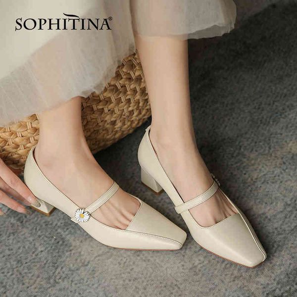 sophitina spring korean women shoes daily buckle daisy sweet square toe shoes thick heel shallow mouth dating female pumps ao487 210513, Black
sophitina spring korean women shoes daily buckle daisy sweet square toe shoes thick heel shallow mouth dating female pumps ao487 210513, Black