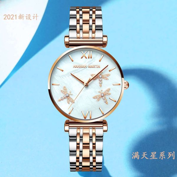 2021 amansky mani new dragoy watch japanese movement refined steel pearl shell surface women's watch, Slivery;brown
2021 amansky mani new dragoy watch japanese movement refined steel pearl shell surface women's watch, Slivery;brown
