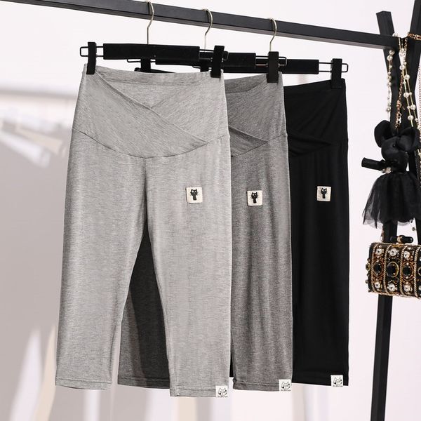 maternity bottoms 703# summer thin modal cotton maternity skinny legging across v belly 7/10 length capirs for pregnant women pregnancy bott, White
maternity bottoms 703# summer thin modal cotton maternity skinny legging across v belly 7/10 length capirs for pregnant women pregnancy bott, White