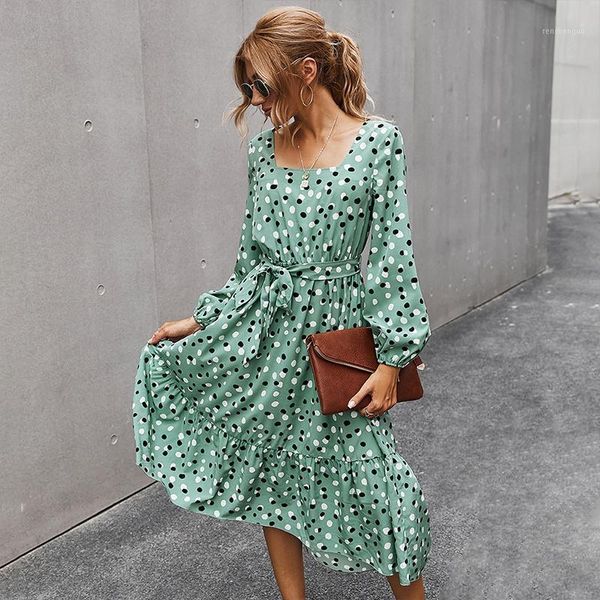 casual dresses 2021 classic printed elegant square collar dress for women in autumn of unique design various slim thin, Black;gray
casual dresses 2021 classic printed elegant square collar dress for women in autumn of unique design various slim thin, Black;gray