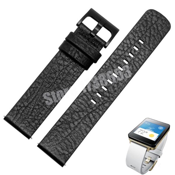 watch bands smart watchband lg g strap quality genuine leather band 22mm mens black accessories, Black;brown
watch bands smart watchband lg g strap quality genuine leather band 22mm mens black accessories, Black;brown