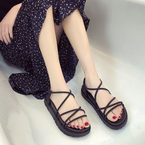 summer sandals women flat shoes peep-toe sandalias roman woman casual ladies flip flops footwear, Black
summer sandals women flat shoes peep-toe sandalias roman woman casual ladies flip flops footwear, Black