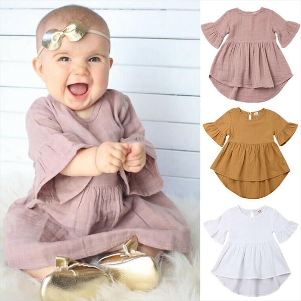 casual toddler girl baby summer dresses 1 5y ruffles sleeve solid knee length a line 3 colors, Red;yellow
casual toddler girl baby summer dresses 1 5y ruffles sleeve solid knee length a line 3 colors, Red;yellow