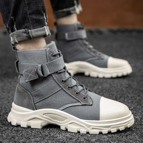 8o6l casual shoes 8o6l winter man military boot slip resistant army mens soldier ankle male canvas martin boots webbing safety work men f312, Black 
8o6l casual shoes 8o6l winter man military boot slip resistant army mens soldier ankle male canvas martin boots webbing safety work men f312, Black
