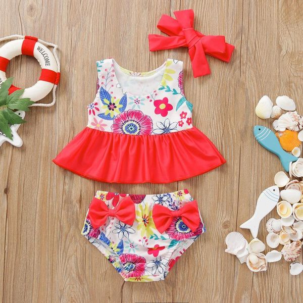 one-pieces 3pcs toddler kids swimwear swimsuit summer floral printed bowknot beach bathing shorts headband outfits, Black
one-pieces 3pcs toddler kids swimwear swimsuit summer floral printed bowknot beach bathing shorts headband outfits, Black