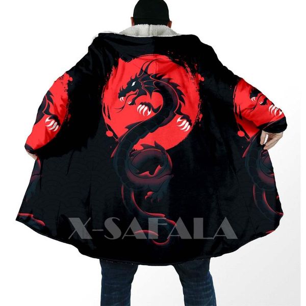 men's wool & blends thick warm hooded cloak for women men samurai mask tattoo ninja overcoat coat windproof fleece cape robe blanket-2, Black
men's wool & blends thick warm hooded cloak for women men samurai mask tattoo ninja overcoat coat windproof fleece cape robe blanket-2, Black