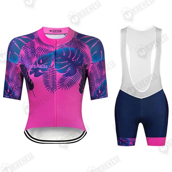 frenesi women's short sleeve cycling jersey sets bib pants breathable outdoor mtb pro team quick drying maillot mujer summer racing, Black;blue
frenesi women's short sleeve cycling jersey sets bib pants breathable outdoor mtb pro team quick drying maillot mujer summer racing, Black;blue