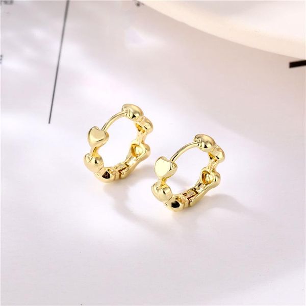 hoop & huggie looxi fashion heart shaped geometric round earrings exquisite gold small circle for women girls jewelry pendientes 2021, Golden;silver
hoop & huggie looxi fashion heart shaped geometric round earrings exquisite gold small circle for women girls jewelry pendientes 2021, Golden;silver