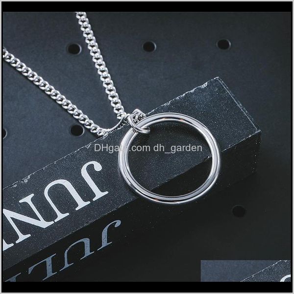 & pendants drop delivery 2021 necklace mens stainless steel chain pendant jewelry the neck simple male long circle for men accessorie neckla, Silver
& pendants drop delivery 2021 necklace mens stainless steel chain pendant jewelry the neck simple male long circle for men accessorie neckla, Silver