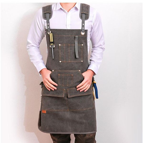 aprons custom logo printing barber roasting cafe gardening woodworking restaurant work clothes pinafore canvas bib apron pockets
aprons custom logo printing barber roasting cafe gardening woodworking restaurant work clothes pinafore canvas bib apron pockets