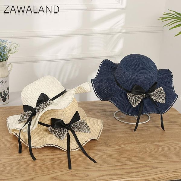 wide brim hats zawaland fashion summer beach straw with bow ladies traval sunhat outdoor brimmed caps women sun protection headwear, Blue;gray
wide brim hats zawaland fashion summer beach straw with bow ladies traval sunhat outdoor brimmed caps women sun protection headwear, Blue;gray