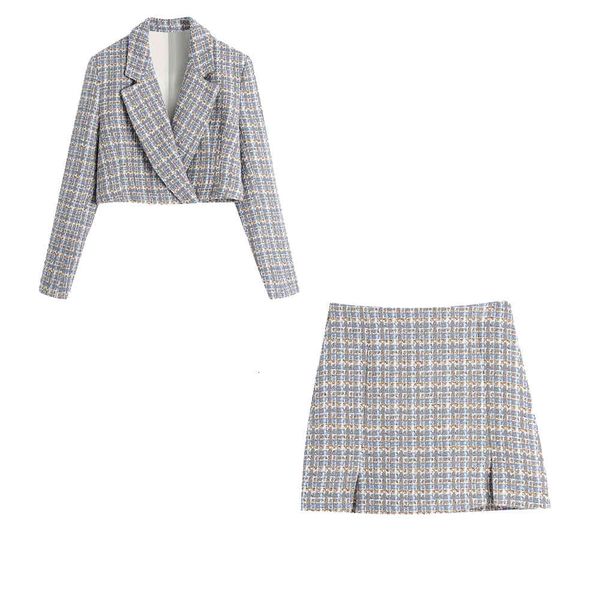 dresses 2021 women 2 suit cropped blazer and mini skirt elegant high fashion chic lady woman two piece set, Black;gray
dresses 2021 women 2 suit cropped blazer and mini skirt elegant high fashion chic lady woman two piece set, Black;gray