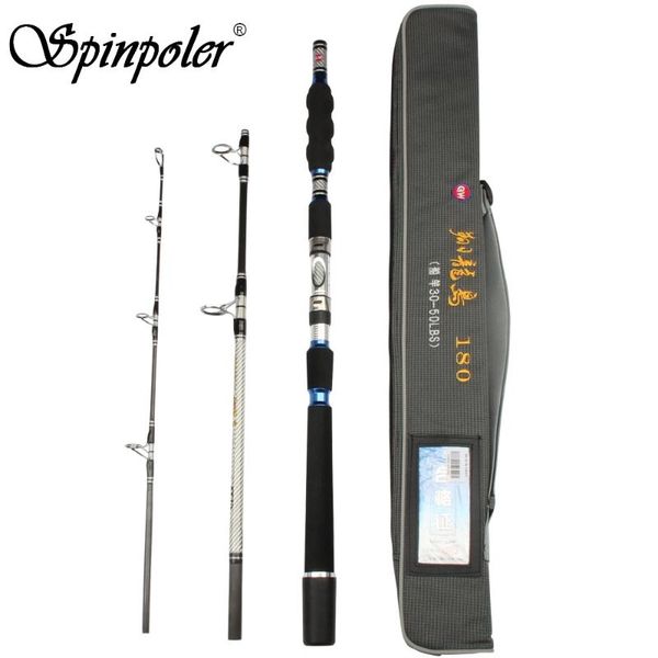 spinpoler rock fishing rod 30-50lbs, 3 parts,casting weight up to 250g 1.8m 1.95m 2.1m boat rod, sea rods
spinpoler rock fishing rod 30-50lbs, 3 parts,casting weight up to 250g 1.8m 1.95m 2.1m boat rod, sea rods