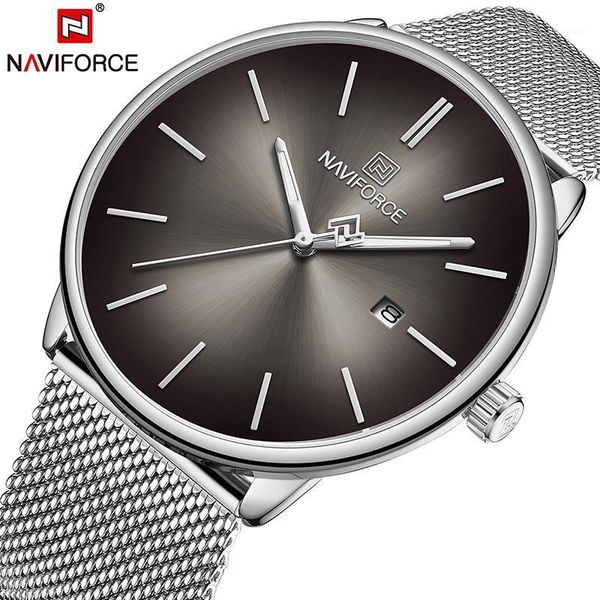 wristwatches naviforce women men couple wrist watch waterproof man genuine leather fashion quartz male lady clock gift, Slivery;brown
wristwatches naviforce women men couple wrist watch waterproof man genuine leather fashion quartz male lady clock gift, Slivery;brown