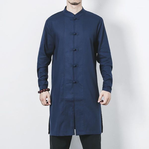 men's casual shirts 2021 mens cotton linen long sleeve stand collar chinese traditional clothes male shirt costume plus size, White;black
men's casual shirts 2021 mens cotton linen long sleeve stand collar chinese traditional clothes male shirt costume plus size, White;black