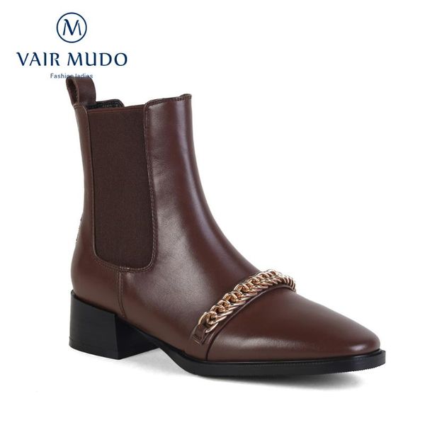 boots vair mudo women ankle shoes low heels black brown genuine leather square toe concise fashion wm-x191-c
boots vair mudo women ankle shoes low heels black brown genuine leather square toe concise fashion wm-x191-c