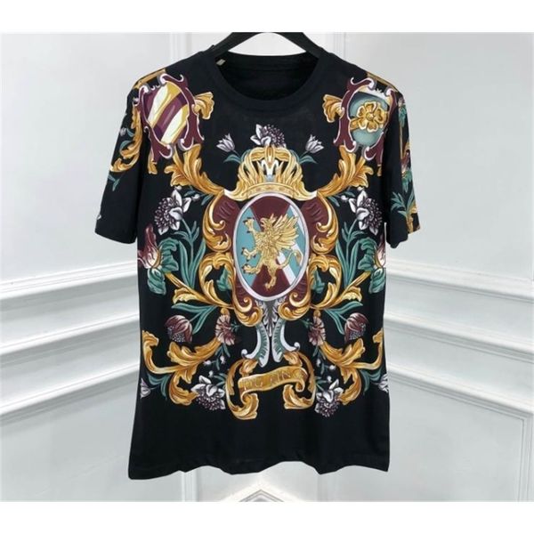 t shirts spring 20ss fashion famous tee brand clothing royal gothic punk floral casual t shirts for men, White;black
t shirts spring 20ss fashion famous tee brand clothing royal gothic punk floral casual t shirts for men, White;black