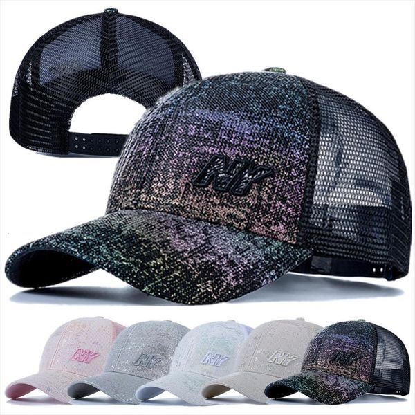 Women Cotton Trucker Hat Fashion Ny Embroidered Baseball Cap Shiny Style Adjustable Outdoor Streetwear Mesh Summer, Blue;gray
Women Cotton Trucker Hat Fashion Ny Embroidered Baseball Cap Shiny Style Adjustable Outdoor Streetwear Mesh Summer, Blue;gray