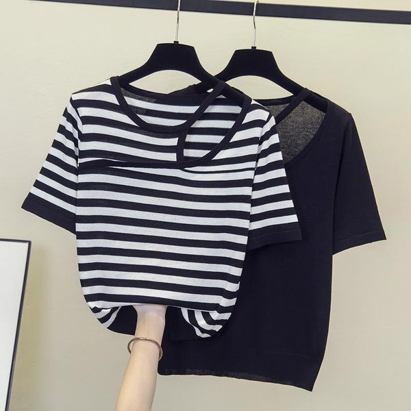 women's sweaters oversized knitted sexysweater summer thin loose short sleeve woman pullovers big size wool knitwear -4xl, White;black
women's sweaters oversized knitted sexysweater summer thin loose short sleeve woman pullovers big size wool knitwear -4xl, White;black