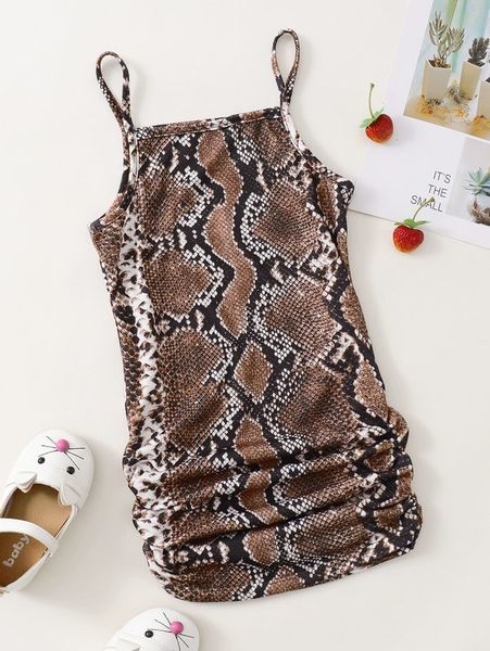 toddler girls snakeskin print ruched side cami dress she, Red;yellow
toddler girls snakeskin print ruched side cami dress she, Red;yellow