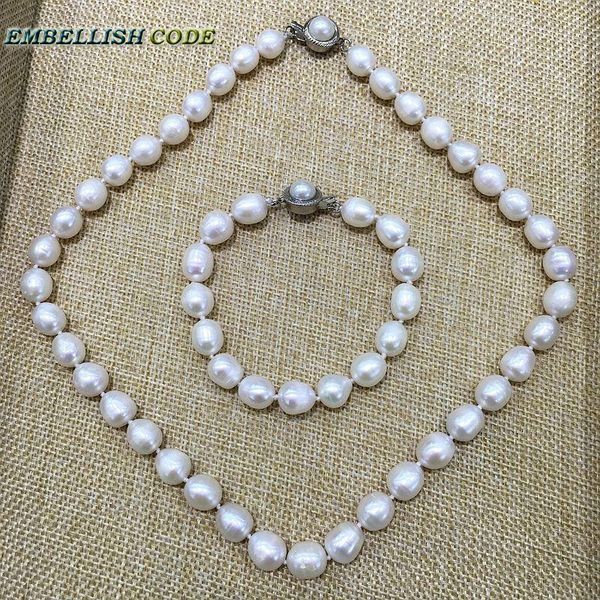 earrings & necklace low price 9-10mm white pearl and bracelet set real natural cultured freshwater teardrop shape classic for women, Silver
earrings & necklace low price 9-10mm white pearl and bracelet set real natural cultured freshwater teardrop shape classic for women, Silver