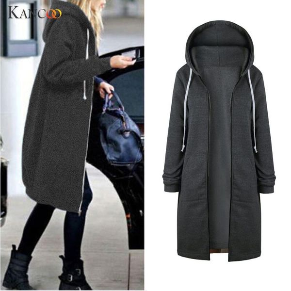 women's wool & blends kancoold 2021 autumn winter fleece jacket coats female long hooded outerwear warm thick slim fit hoodies jackets, Black
women's wool & blends kancoold 2021 autumn winter fleece jacket coats female long hooded outerwear warm thick slim fit hoodies jackets, Black