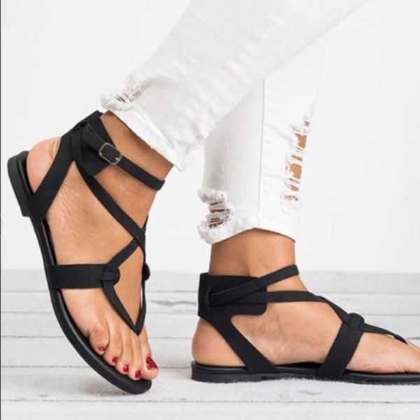 basic women sandals 2021 summer plus size 43 leather flat female flip flop casual beach shoes ladies, Black
basic women sandals 2021 summer plus size 43 leather flat female flip flop casual beach shoes ladies, Black