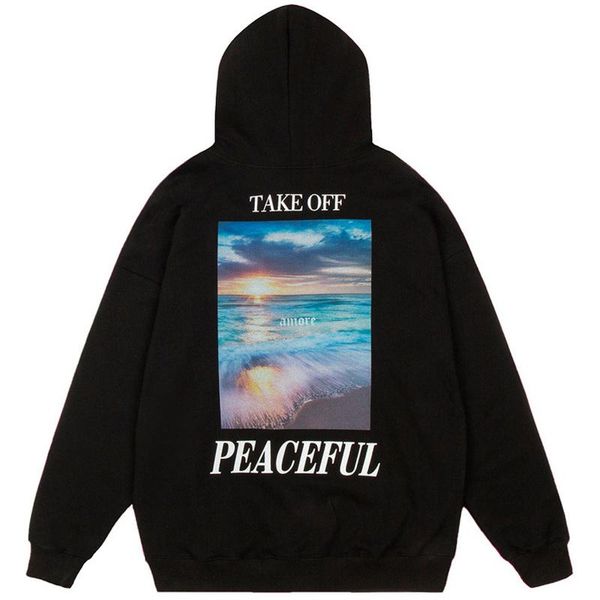 men's hoodies & sweatshirts men landscape print casual hoodie high street oversized cotton hip hop outwear male loose simple fashion, Black
men's hoodies & sweatshirts men landscape print casual hoodie high street oversized cotton hip hop outwear male loose simple fashion, Black