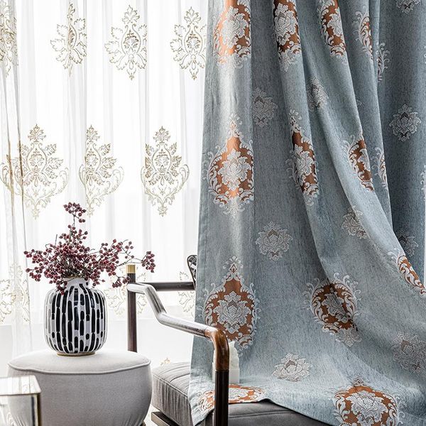high-end european-style jacquard curtains thicken shading living room floor-to-ceiling windows bedroom bay window villa curtain & drapes
high-end european-style jacquard curtains thicken shading living room floor-to-ceiling windows bedroom bay window villa curtain & drapes