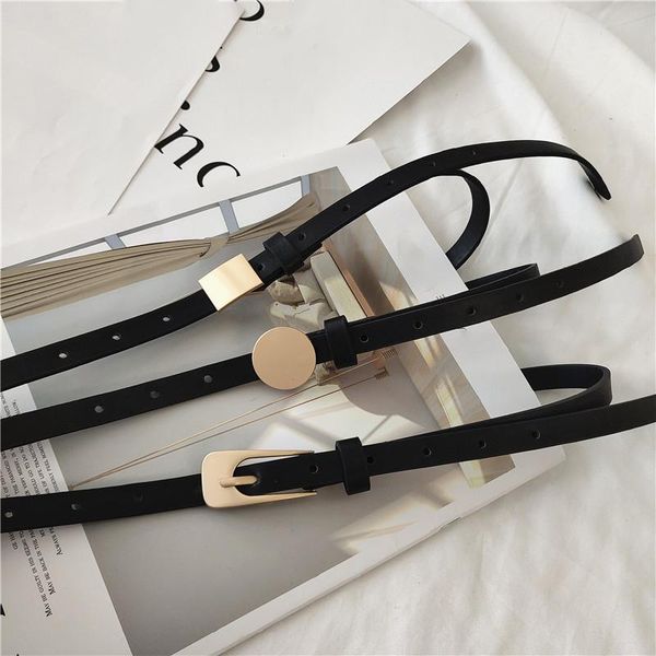 belts skinny leather for women jeans classic retro simple geometry buckle metal pin denim dress luxury waist belt, Black;brown
belts skinny leather for women jeans classic retro simple geometry buckle metal pin denim dress luxury waist belt, Black;brown