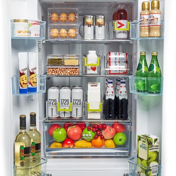 storage bottles & jars kitchen transparent box family refrigerator drawer organizer sundry containers
storage bottles & jars kitchen transparent box family refrigerator drawer organizer sundry containers