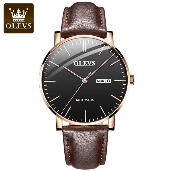 fashion brand olevs ultrasound dial automatic mechanics watches multifunctional watertight sports mechanical, Slivery;brown
fashion brand olevs ultrasound dial automatic mechanics watches multifunctional watertight sports mechanical, Slivery;brown