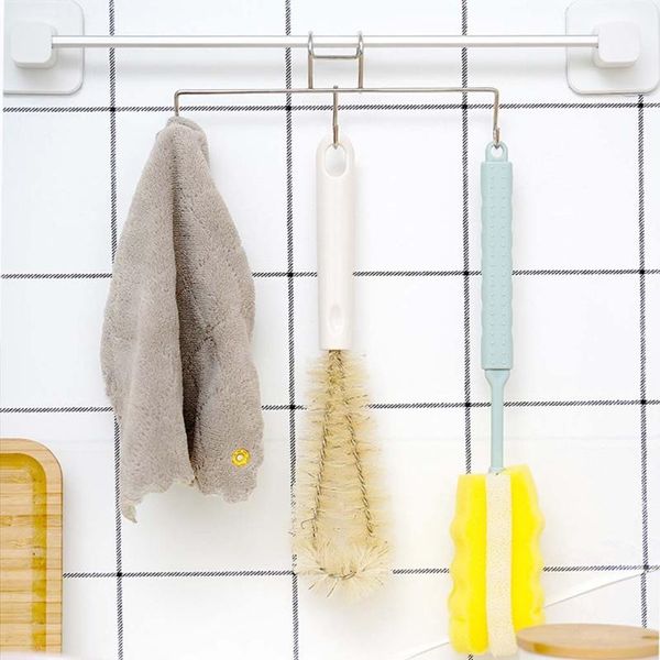 hooks & rails stainless steel balcony shoe rack double s shape storage hook kitchen bathroom wall towel organizer
hooks & rails stainless steel balcony shoe rack double s shape storage hook kitchen bathroom wall towel organizer