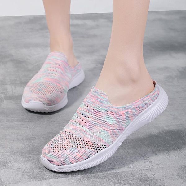 slippers mesh knitted women's are lightweight and comfortable hollow shoes outdoor non-slip wear-resistant flat, Black
slippers mesh knitted women's are lightweight and comfortable hollow shoes outdoor non-slip wear-resistant flat, Black