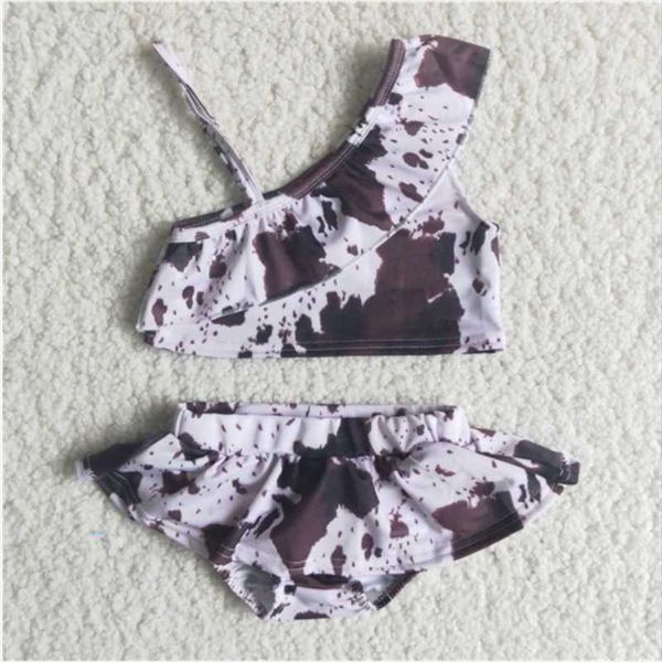 kids clothing baby girl fashion strap design children's summer adjustable cow print swimsuit ruffle sets, White
kids clothing baby girl fashion strap design children's summer adjustable cow print swimsuit ruffle sets, White