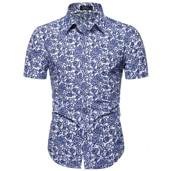 men's casual shirts shirtsummer men's short sleeve floral shirt dc04 u9o1, White;black
men's casual shirts shirtsummer men's short sleeve floral shirt dc04 u9o1, White;black
