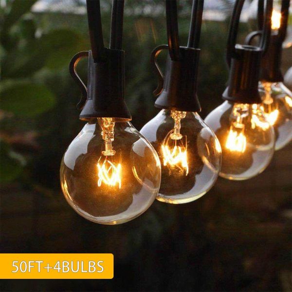 strings 50ft g40 globe bulb string lights with 50 clear ball vintage bulbs indoor/outdoor hanging umbrella patio lighting eu/us
strings 50ft g40 globe bulb string lights with 50 clear ball vintage bulbs indoor/outdoor hanging umbrella patio lighting eu/us