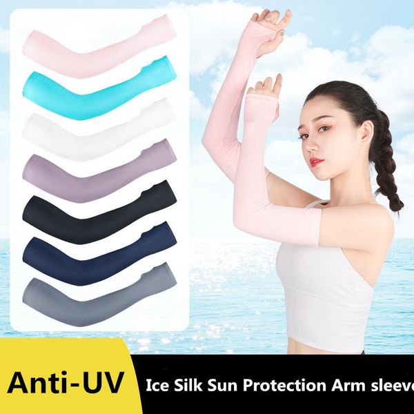 elbow & knee pads 1 pair ice silk sleeves arm summer sun uv protection cool cycling running fishing climbing driving cover, Black;gray
elbow & knee pads 1 pair ice silk sleeves arm summer sun uv protection cool cycling running fishing climbing driving cover, Black;gray