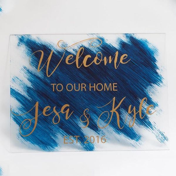 party decoration wedding welcome sign personalized acrylic brushed background plexiglass with alternative diy decor
party decoration wedding welcome sign personalized acrylic brushed background plexiglass with alternative diy decor