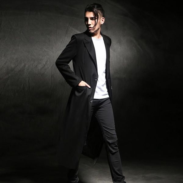 men's trench coats -4xl2021 long design slim spring and autumn clothing lengthen dust coat thin outerwear medium-long, Tan;black
men's trench coats -4xl2021 long design slim spring and autumn clothing lengthen dust coat thin outerwear medium-long, Tan;black